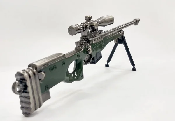 Kuala Lumpur Malaysia June 2018 Model Baja Senapan Sniper Militer — Stok Foto