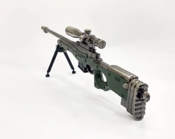 Kuala Lumpur Malaisie Juin 2018 Modèle Acier Fusil Automatique Sniper — Photo