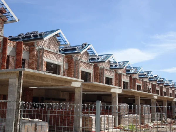 Seremban Malaysia June 2019 Nova Casa Terraço Luxo Dois Andares — Fotografia de Stock