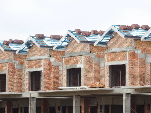 Seremban Malaysia June 2019 Nova Casa Terraço Luxo Dois Andares — Fotografia de Stock