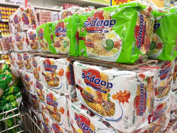 Kuala Lumpur Malaysia February 2020 Various Brands Instant Noodles Commercial — 스톡 사진