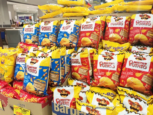 Kuala Lumpur Malaysia February 2020 Potato Chips Potato Chips Form — стокове фото