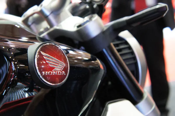 Kuala Lumpur Malaysia November 2019 Honda Motorcycle Logos Emblem Motorcycle — Stockfoto