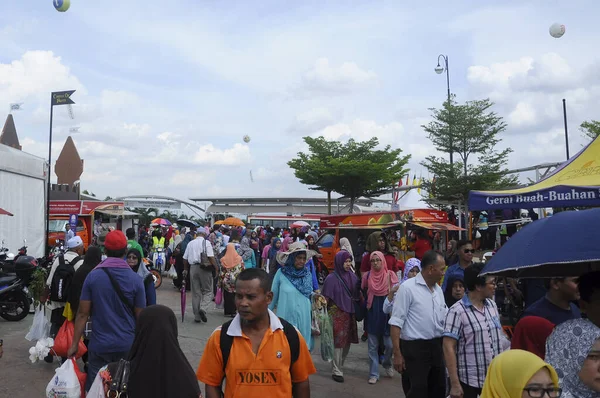 Kuala Lumpur Malaysia March 2020 Street Vendors Sell Local Food — Stock Photo, Image