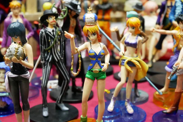 Kuala Lumpur Malaysia Ectober 2018 Japon Ünlü One Piece Animesindeki — Stok fotoğraf