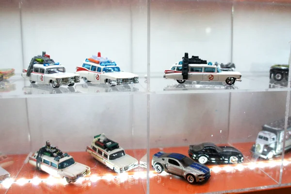 Kuala Lumpur Malaysia March 2020 Selected Focused Miniature Toys Car — Stock Photo, Image