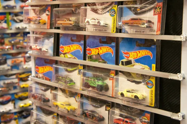 Kuala Lumpur Malaysia Mart 2020 Minyatür Oyuncak Araba Hot Wheel — Stok fotoğraf