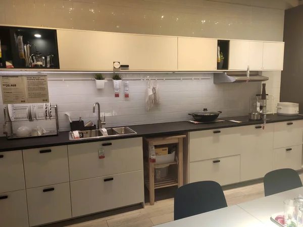 Kuala Lumpur Malaysia Juli 2019 Küchenteil Showroom Von Ikea Malaysia — Stockfoto
