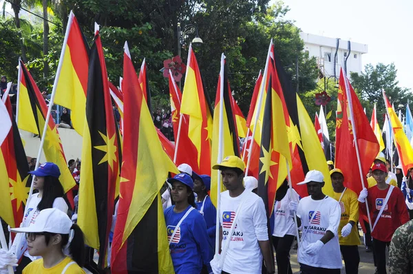 Putrajaya Malaysia August 2019 Malaysiska Tonåringar Från Olika Etniska Grupper — Stockfoto