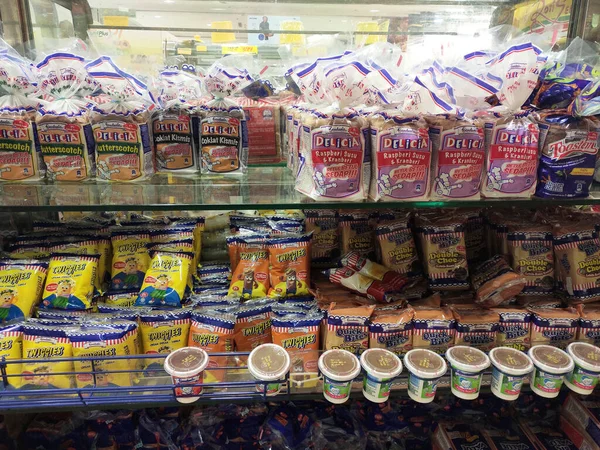 Seremban Malaysia Kwiecień 2020 Różne Rodzaje Chleba Opakowaniach Handlowych Wyświetlane — Zdjęcie stockowe