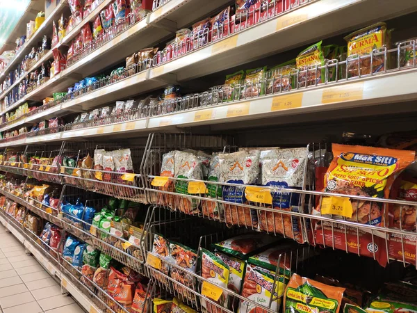 Seremban Malaysia Április 2020 Fűszereket Kereskedelmi Csomagokban Értékesítik Szupermarketek Polcain — Stock Fotó