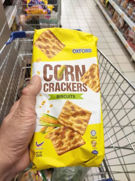 Kuala Lumpur Malaysia April 2020 Variety Biscuits Good Interesting Packaging — стоковое фото