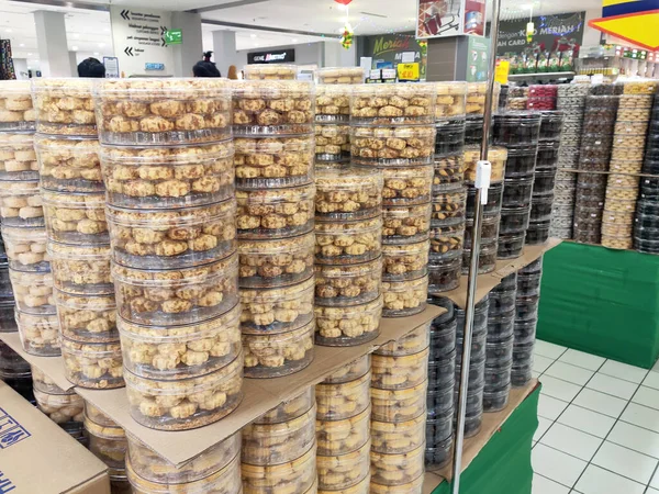 2013 Kuala Lumpur Malaysia May 2020 Biskut Dijual Dalam Bekas — 스톡 사진