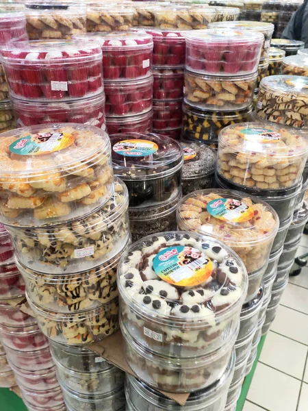 Kuala Lumpur Malasia Mayo 2020 Biskut Dijual Dalam Bekas Plastik —  Fotos de Stock