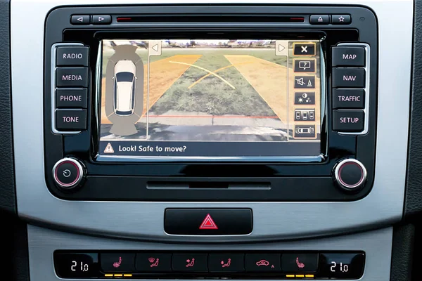 Vehicle In Dash Backup Camera — Stock Photo, Image