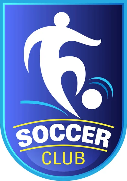 Logo club di calcio — Vettoriale Stock