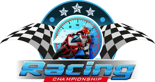 Championnat de course vectorielle — Image vectorielle