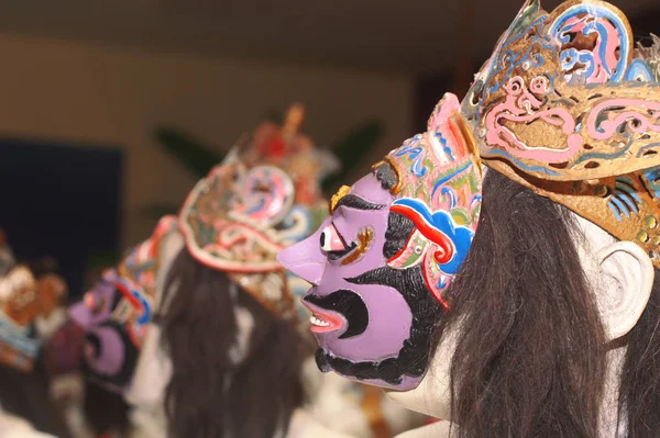 Javanese tradiional mask — Stock Photo, Image