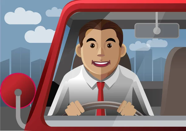 Illustration du Verctor Smile driver — Image vectorielle