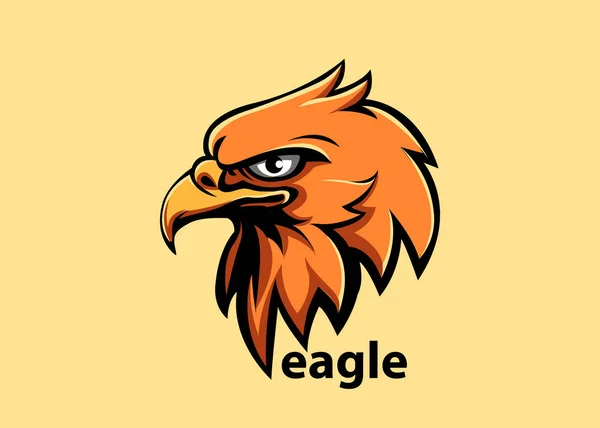 Vector Eagle head — Stock Vector