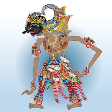 Vektör Wayang Gatutkaca