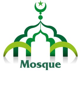 Vektör soyut, cami simgesi