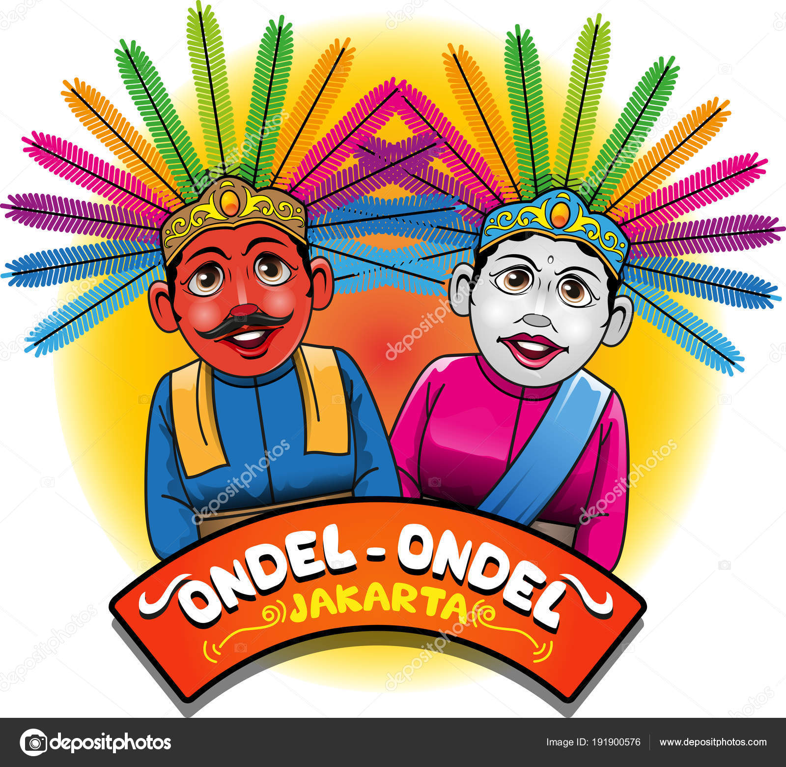 37 Ondel Ondel Vector Images Free Royalty Free Ondel Ondel Vectors Depositphotos