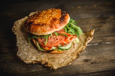 ev yapımı hamburger