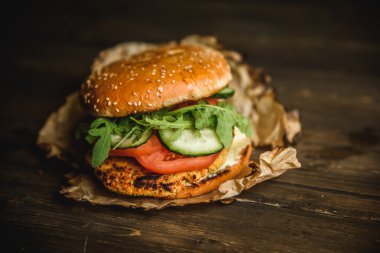ev yapımı hamburger