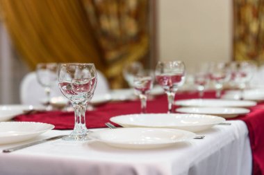 Gözlük bir ziyafet tablo hizmet tatil