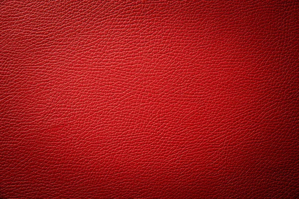 Textura de cuero rojo fondo — Foto de Stock