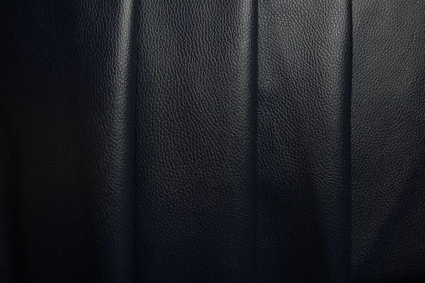 Textura de cuero oscuro fondo primer plano macro —  Fotos de Stock