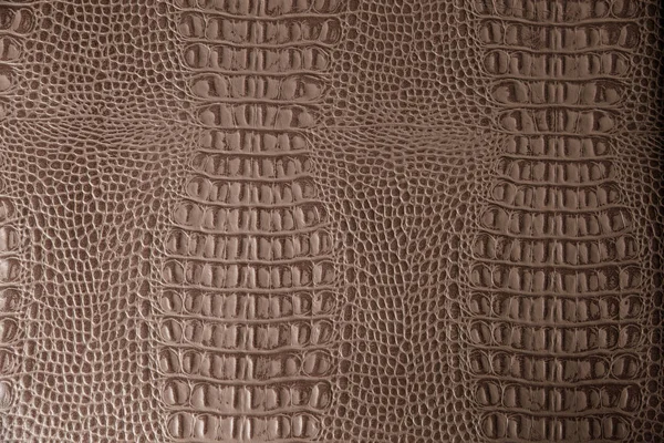 Brązowy skórzany tekstura tło zbliżenie makro — Zdjęcie stockowe