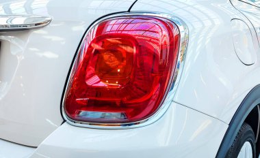 Modern lüks bir araba, araba stop lambası, stop lambası otomatik deta spor