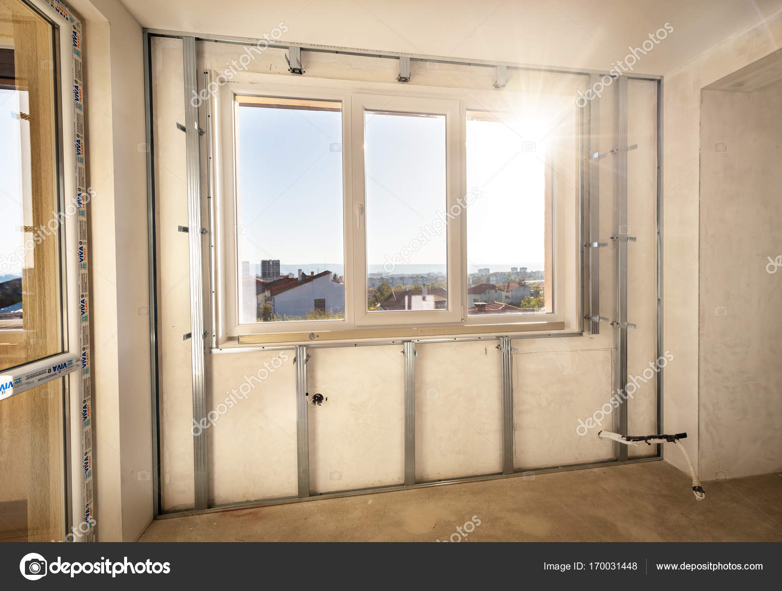 Gypsum wall is under construction. Stock Photo by ©vrstudio 170031448