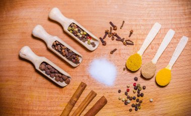 Natürmort baharat pişirme