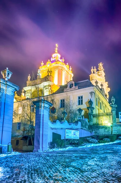 Lviv City Saint Yura Kilisesi — Stok fotoğraf