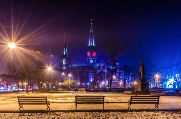 Cathédrale de style néogothique — Photo