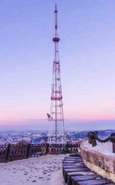 Doğa manzara gündoğumu sırasında