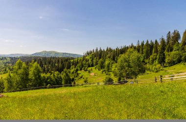 Arka plan Karpat Mountain