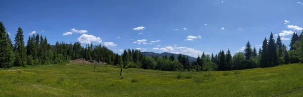 Bakgrund av Carpathian berg — Stockfoto