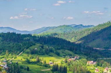 Arka plan Karpat Mountain