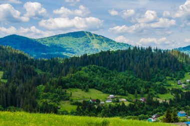 Arka plan Karpat Mountain