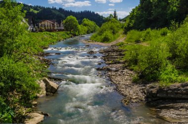 Arka plan Karpat Mountain