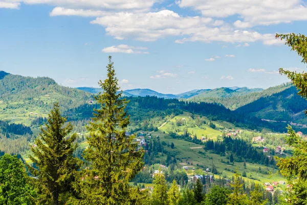 Hintergrund der Karpaten — Stockfoto