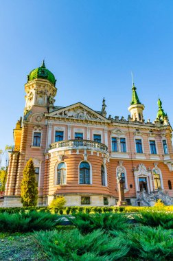 Lwow şehir mimarisi arka plan