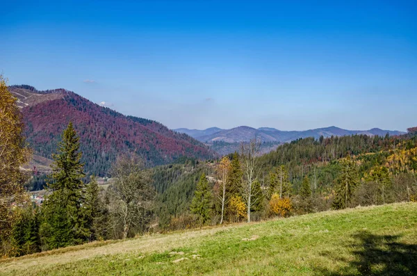 Herfst seizoen in de Karpaten — Stockfoto