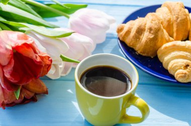 Arka plan bahar lale çiçekleri kapatın