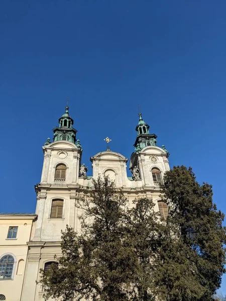 Stary Lwów Miasto Architektura Gród — Zdjęcie stockowe