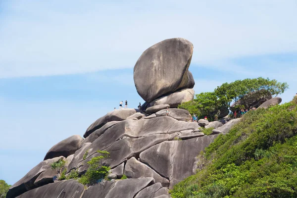 セーリング岩、シミラン島国立公園 — ストック写真